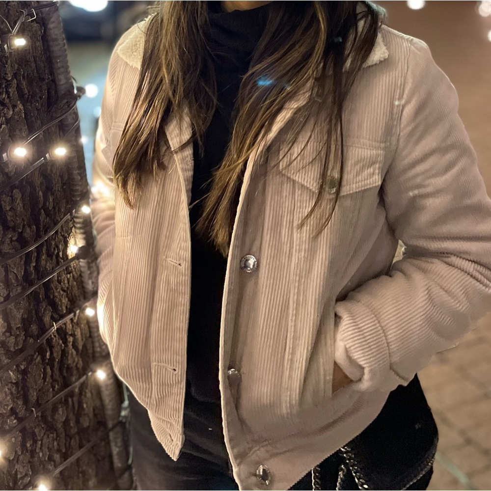 Sherpa courdory jacket